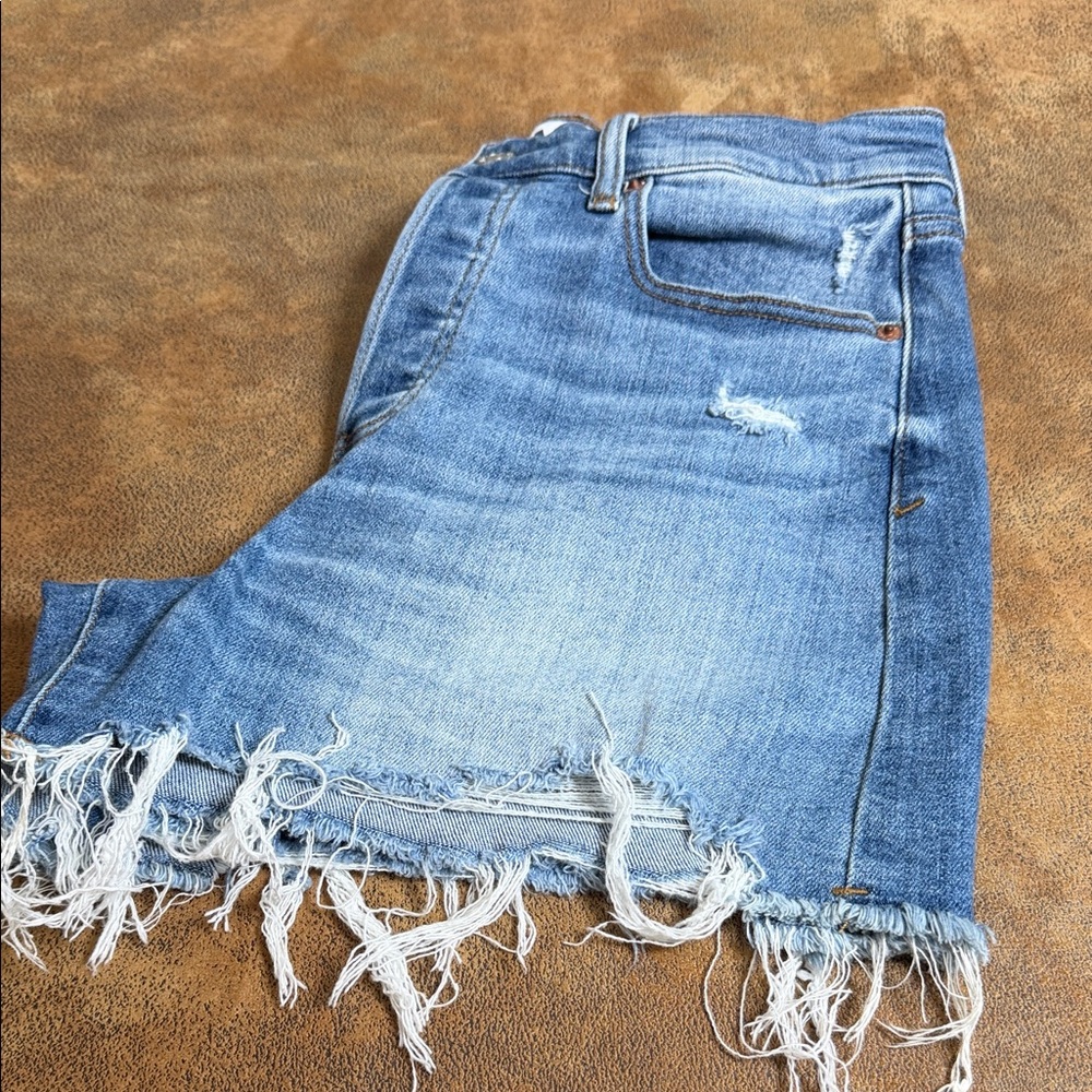 Dazed Distressed Denim Shorts